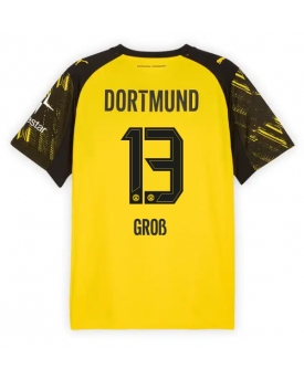 Borussia Dortmund Pascal Gross #13 Maglia Gara Casa Repliche 2025-26 Maniche Corte